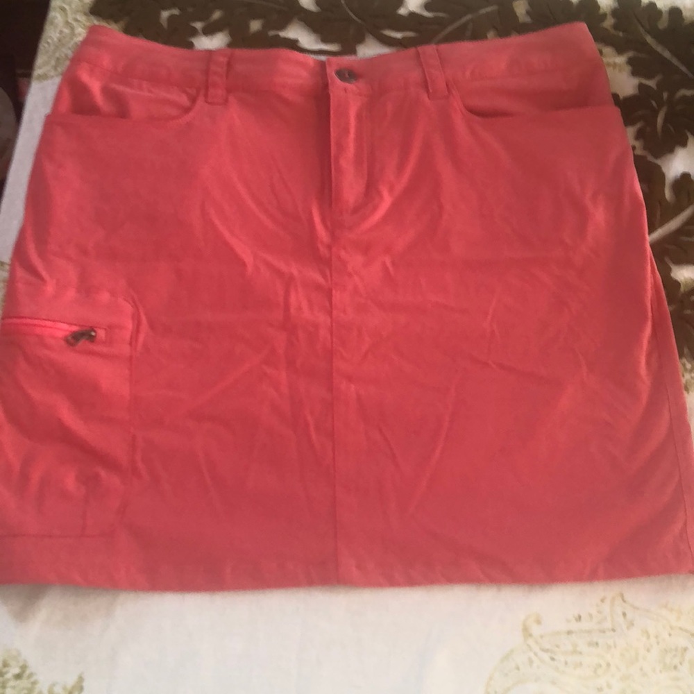 Patagonia Sz 6 Pink Cargo Skirt
